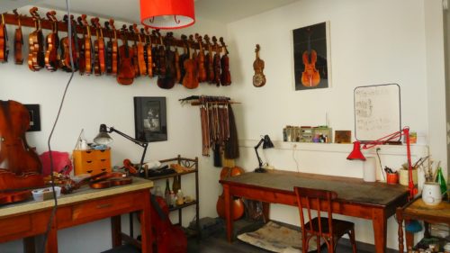 L'atelier de lutherie Franck Chauty