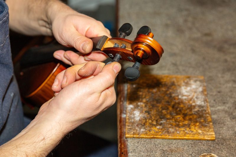 reglage entretien violon